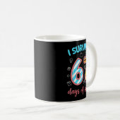 I Survived 67 Days Of School Funny 67 Meme Teacher Kaffeetasse (VorderseiteRechts)