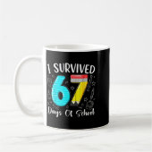 I Survived 67 Days Of School Funny 67 Meme Teacher Kaffeetasse (Links)