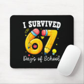 I Survived 67 Days Of School Funny 67 Meme Teacher Mousepad (Mit Mouse)