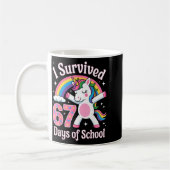 I Survived 67 Days Of School Funny 67 Teachers Kid Kaffeetasse (Links)