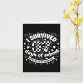 I Survived 67 Days Of School Funny 67 Teachers Stu Karte (Gelbe Blume)