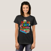 I Survived 67 Days Of School Funny 67 Teachers Stu T-Shirt (Vorne ganz)