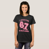I Survived 67 Days Of School Funny 67 Teachers Stu T-Shirt (Vorne ganz)