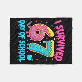 I Survived 67 Days Of School Funny 6 7 Meme Teache Fleecedecke (Vorderseite (Horizontal))