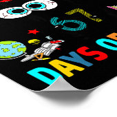 I Survived 67 Days Of School Funny Black Cat Six S Poster (Ecke)