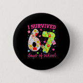 I Survived 67 Days Of School Funny Camouflage Boy Button (Vorderseite)