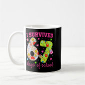 I Survived 67 Days Of School Funny Camouflage Boy Kaffeetasse (Links)