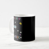 I Survived 67 Days Of School Funny Cat Six Seven M Kaffeetasse (Vorderseite Links)