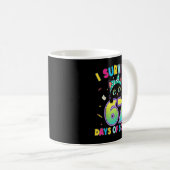I Survived 67 Days Of School Funny Cat Six Seven M Kaffeetasse (VorderseiteRechts)