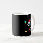 I Survived 67 Days Of School Funny Christmas Black Kaffeetasse (VorderseiteRechts)