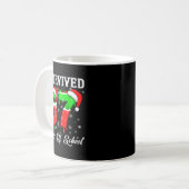 I Survived 67 Days Of School Funny Christmas  Kaffeetasse (Vorderseite Links)