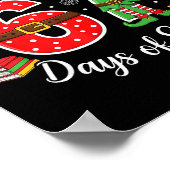 I Survived 67 Days Of School Funny Christmas Teach Poster (Ecke)