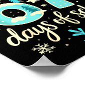 I Survived 67 Days Of School Funny Christmas Teach Poster (Ecke)