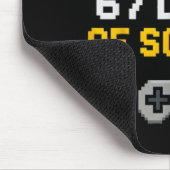 I Survived 67 Days Of School Funny Gamer Student M Mousepad (Ecke)