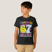 I Survived 67 Days Of School Funny Meme Boy Girl T T-Shirt (Vorne ganz)