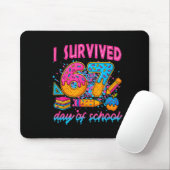 I Survived 67 Days Of School Funny Meme Ice Cream Mousepad (Mit Mouse)
