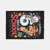 I Survived 67 Days Of School Funny Meme Six Seven Fleecedecke (Vorderseite (Horizontal))