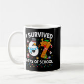 I Survived 67 Days Of School Funny Meme Six Seven Kaffeetasse (Links)
