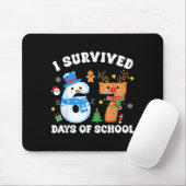 I Survived 67 Days Of School Funny Meme Six Seven Mousepad (Mit Mouse)