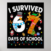 I Survived 67 Days Of School Funny Meme Six Seven Poster (Vorne)