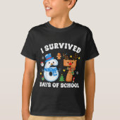 I Survived 67 Days Of School Funny Meme Six Seven  T-Shirt (Vorderseite)