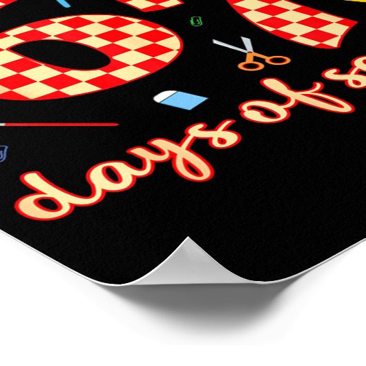 I Survived 67 Days Of School Funny Meme Student Te Poster (Ecke)