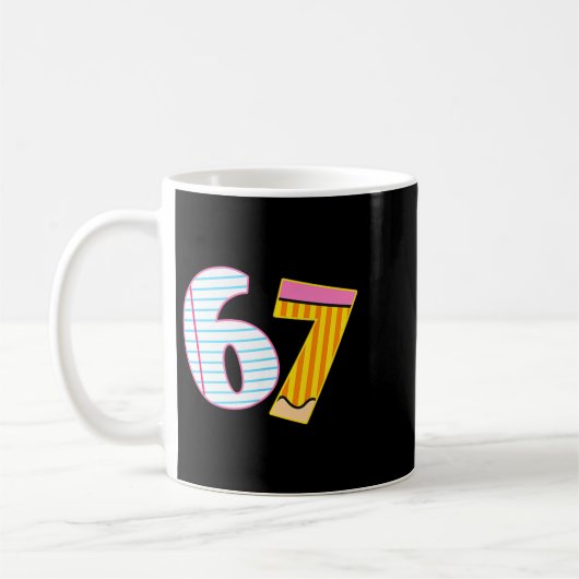 I Survived 67 Days Of School Funny Meme Teacher 2  Kaffeetasse (Links)