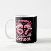 I Survived 67 Days Of School Funny Meme Teacher St Kaffeetasse (Links)