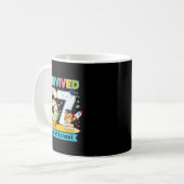I Survived 67 Days Of School Funny Meme Teacher St Kaffeetasse (Vorderseite Links)