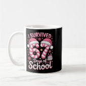 I Survived 67 Days Of School Funny Meme Teacher St Kaffeetasse (Links)