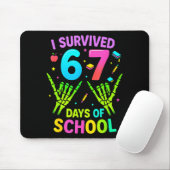 I Survived 67 Days Of School Funny Meme Teacher St Mousepad (Mit Mouse)