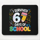 I Survived 67 Days Of School Funny Meme Teacher St Mousepad (Vorne)