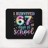I Survived 67 Days Of School Funny Meme Teacher St Mousepad (Mit Mouse)