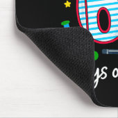 I Survived 67 Days Of School Funny Meme Teacher St Mousepad (Ecke)