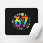 I Survived 67 Days Of School Funny Meme Teacher St Mousepad (Mit Mouse)