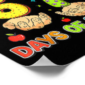 I Survived 67 Days Of School Funny Meme Teacher St Poster (Ecke)