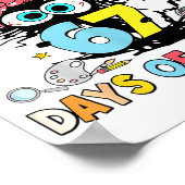 I Survived 67 Days Of School Funny Meme Teacher St Poster (Ecke)