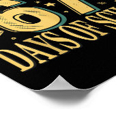 I Survived 67 Days Of School Funny Meme Teacher St Poster (Ecke)