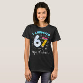 I Survived 67 Days Of School Funny Meme Teacher St T-Shirt (Vorne ganz)