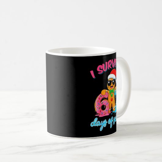 I Survived 67 Days Of School Funny Six Seven 67 Gi Kaffeetasse (VorderseiteRechts)