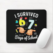 I Survived 67 Days Of School Funny Six Seven Meme Mousepad (Mit Mouse)