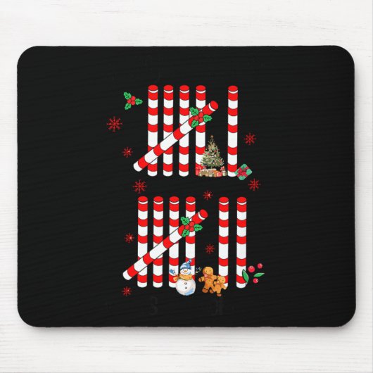 I Survived 67 Days Of School Funny Six Seven Xmas Mousepad (Vorne)