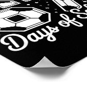 I Survived 67 Days Of School Funny Soccer Poster (Ecke)