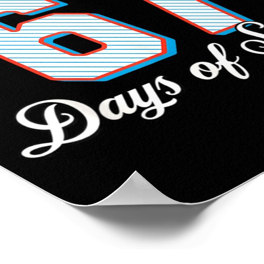 I Survived 67 Days Of School Funny Teacher And Stu Poster (Ecke)