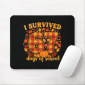 I Survived 67 Days Of School Funny Teacher Student Mousepad (Mit Mouse)