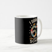 I Survived 67 Days Of School - Funny Teachers Stud Kaffeetasse (VorderseiteRechts)