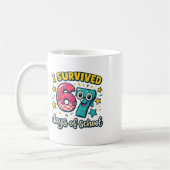 I Survived 67 Days Of School – Funny Teachers Stud Kaffeetasse (Links)