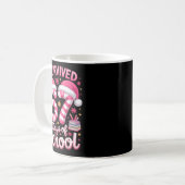I Survived 67 Days Of School - Funny Teachers Stud Kaffeetasse (Vorderseite Links)