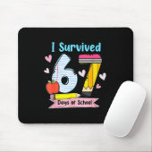 I Survived 67 Days Of School, Funny Teachers Stude Mousepad (Mit Mouse)