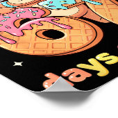 I Survived 67 Days Of School Funny Teddy Bear Six Poster (Ecke)